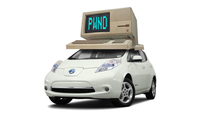 Illustration for article titled El Nissan LEAF se puede hackear y controlar con un navegador desde cualquier parte del mundo
